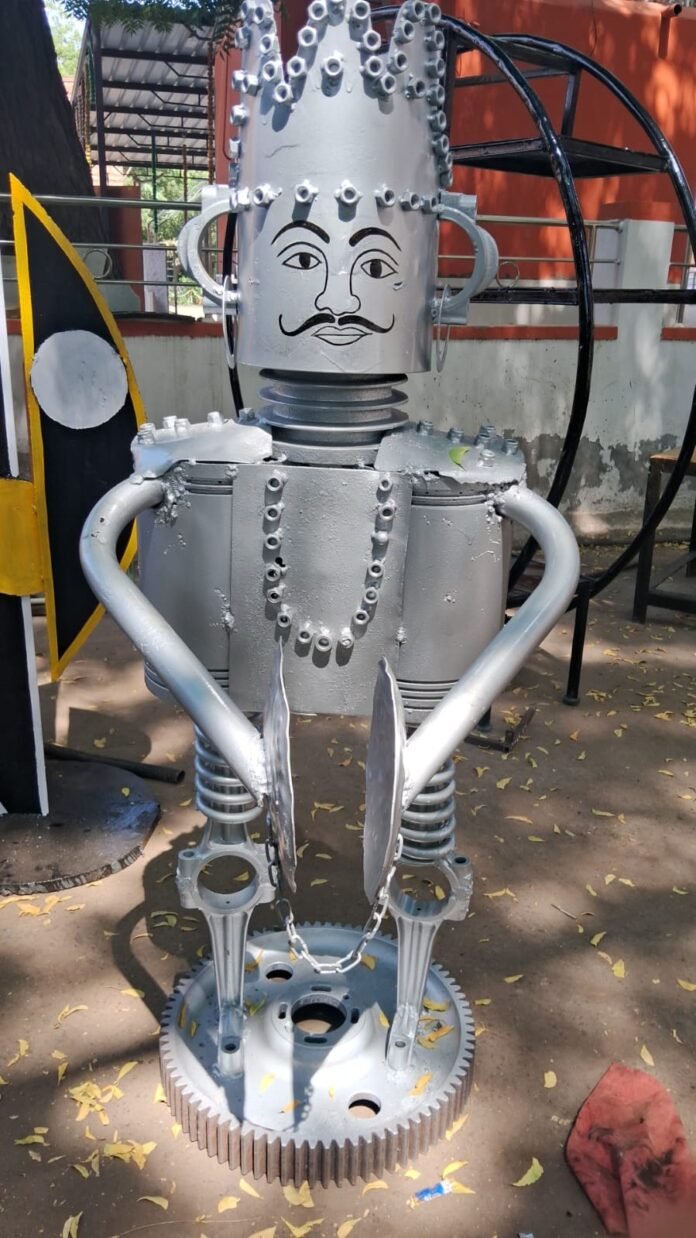 North Western Railway: From Scrap to Artwork